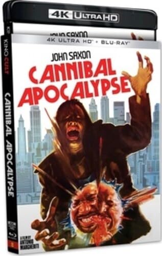 Cannibal Apocalypse (4K Blu-ray) Aka Cannibals In The Streets/Invasion Of The Flesh Hunters (Region A US Import)