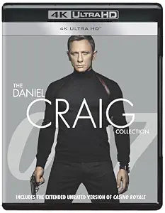 James Bond - Daniel Craig 4 Film Collection (4K Blu-ray) (Region A US Import)