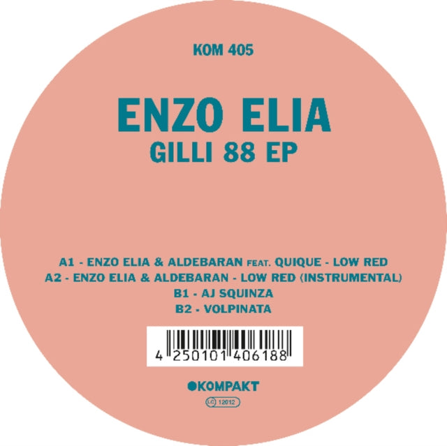 Enzo Elia - Gilli 88 EP (Vinyl) (US Import)