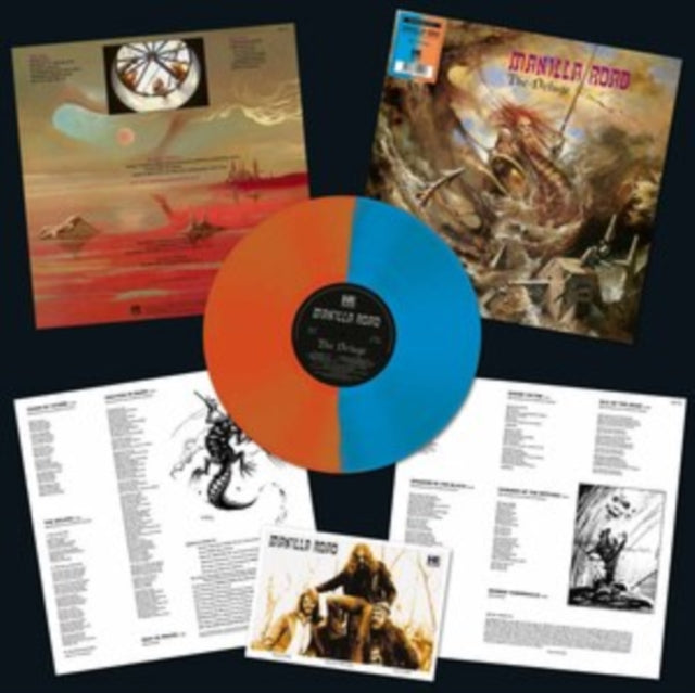 Manilla Road - Deluge (Orange/Blue Vinyl) (Vinyl) (US Import)