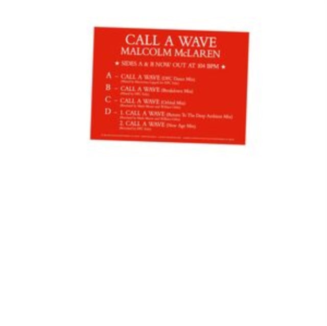 Mclaren,Malcolm & The Bootzilla Orchestra - Call A Wave Remixes (2LP) (Vinyl) (US Import)