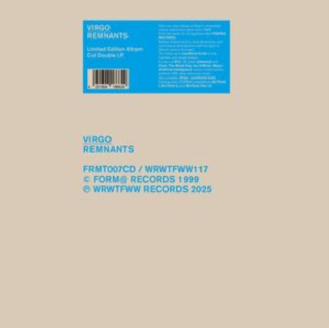 Virgo - Remnants (2LP) (Vinyl) (US Import)