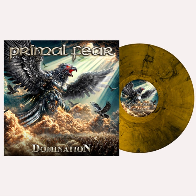 Primal Fear - Domination (2LP/Amber Wave Marbled Vinyl) (Vinyl) (US Import)