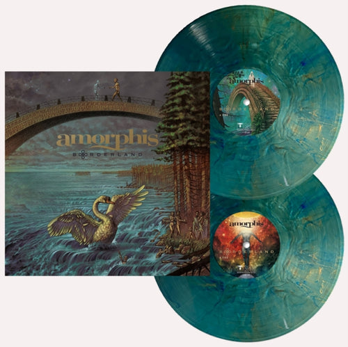 Amorphis - Borderland (Borderland Green Blue Marbled Vinyl/2LP) (I) (Vinyl) (US Import)