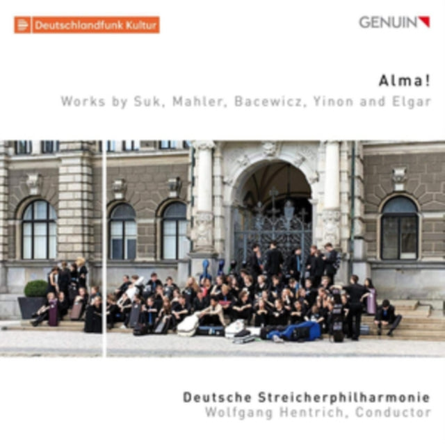 Deutsche Streicherphilharmonie - Alma! - Works By Suk, Mahler, Bacewicz, Yinon, & Elgar (CD)