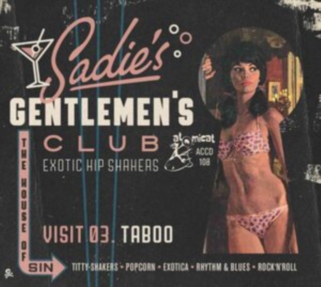 Various Artists - Sadie's Gentlemen's Club V3: Taboo (CD)