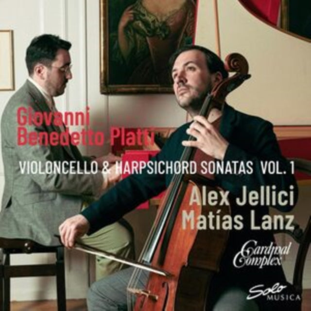 Platti / Lanz / Jellici - Violoncello & Harpsichord Sonatas, Vol. 1 (CD)