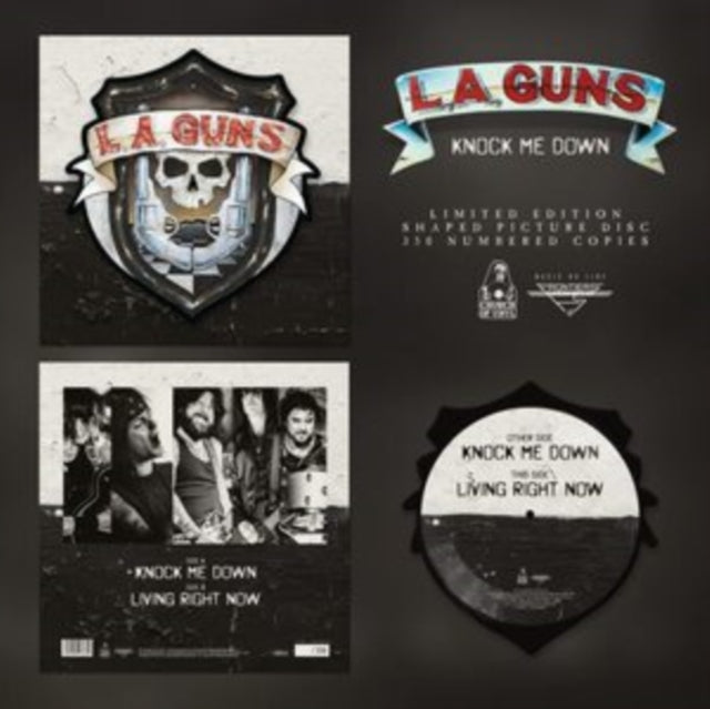 La Guns - Knock Me Down (Shaped Picture Disc) (Vinyl) (US Import)