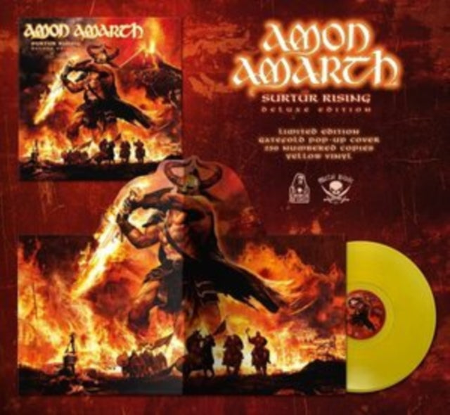 Amon Amarth - Surtur Rising (Red & Yellow Vinyl) (Vinyl) (US Import)