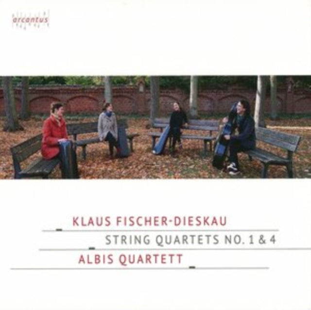 Albis Quartet - Fischer-Dieskau: String Quartets Nos. 1 & 4 (CD)