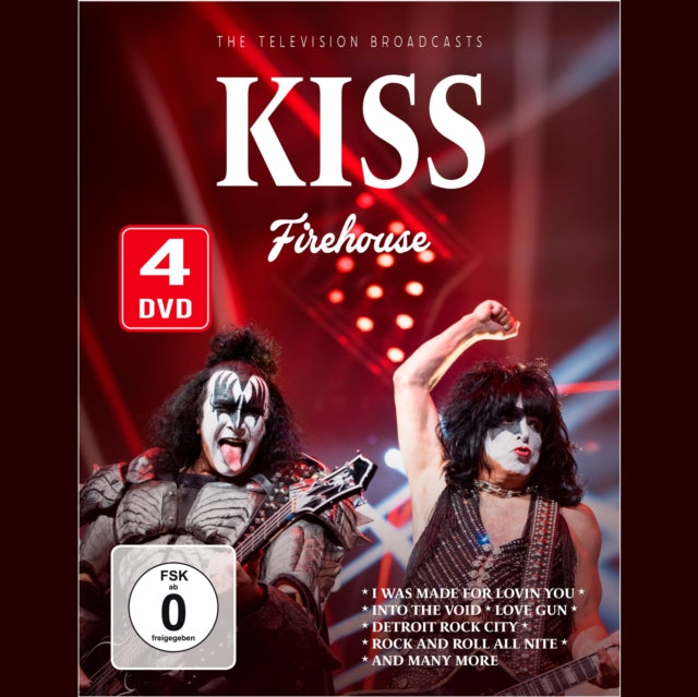 Kiss - Firehouse (4Dvd) (DVD) (Region 1 US Import)
