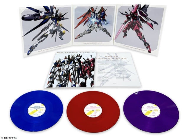 Toshihiko Sahashi - Mobile Suit Gundam Seed Freedom OST (3LP/Colored Vinyl/Japanese Import/Poster) (Vinyl) (US Import)