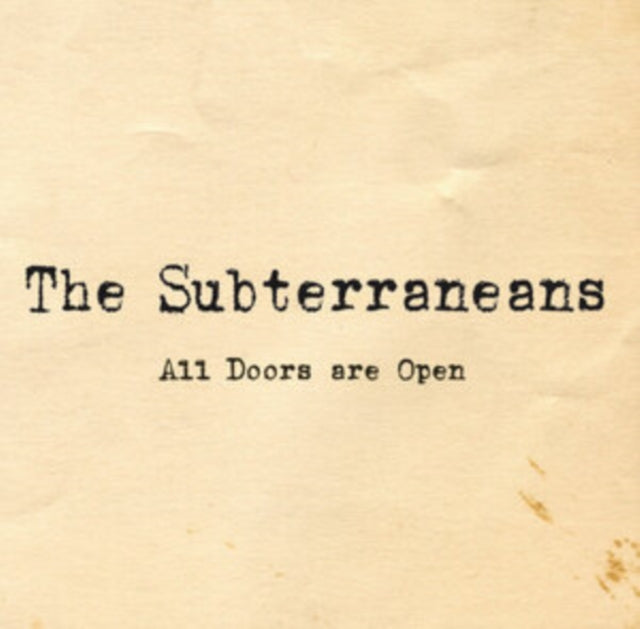 Subterraneans - All Doors Are Open (CD)