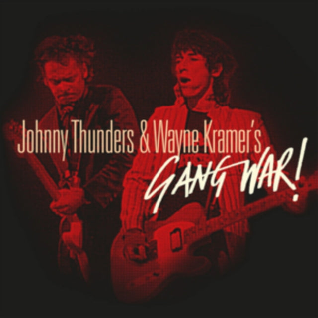 Thunders,Johnny & Wayne Kramer - Gang War! (Transparent Red & Black Splattered Vinyl/2LP) (Vinyl) (US Import)