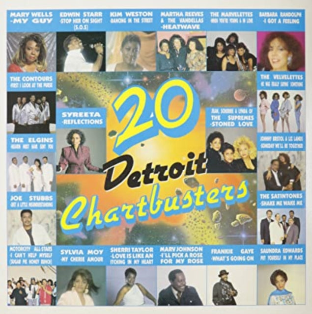 Starr,Edwin; Mary Wells; Martha Reeves - 20 Detroit Chartbusters (Vinyl) (US Import)