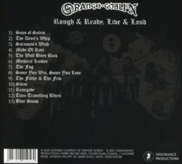 Orange Goblin - Rough & Ready - Live & Loud (CD)