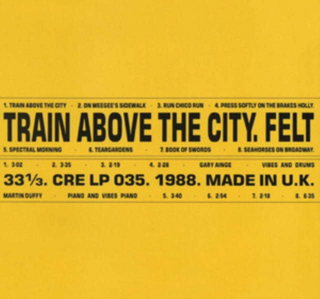 Felt - Train Above The City (Deluxe Remastered Gatefold) (Vinyl) (US Import)
