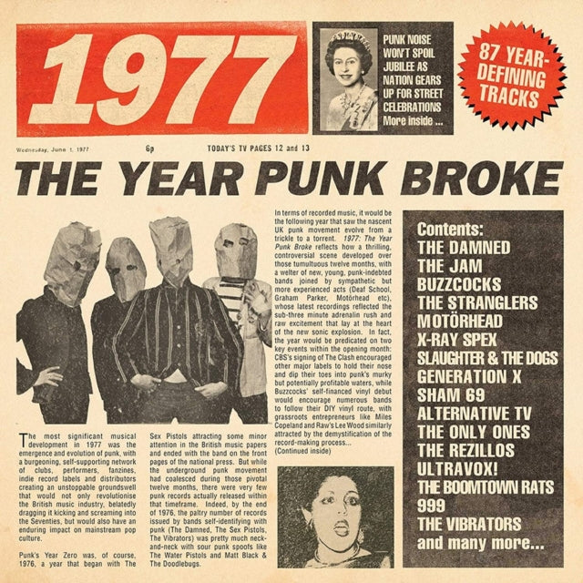 Various Artists - 1977 - The Year Punk Broke: 3CD Boxset (CD) (US Import)