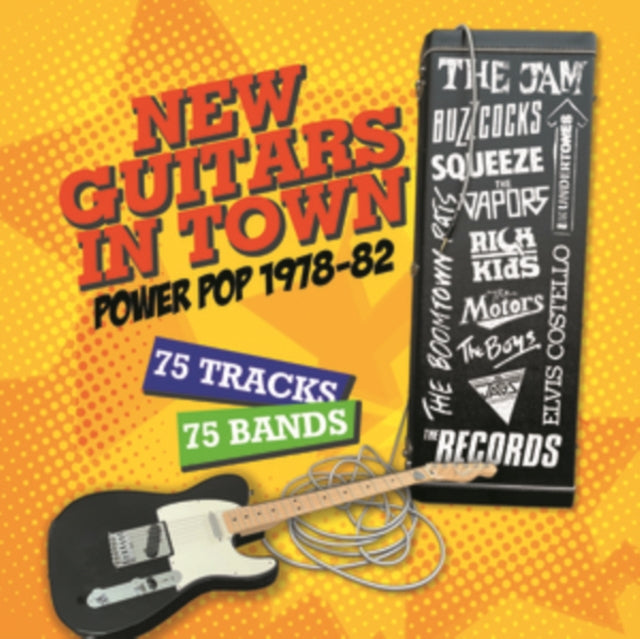Various Artists - New Guitars In Town - Power Pop 1978-82 (3CD Clamshell Box) (CD)