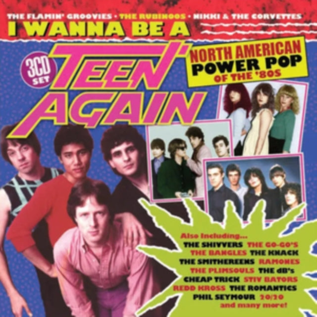 Various Artists - I Wanna Be A Teen Again - American Power Pop 1980-1989 (Clamshell) (CD)