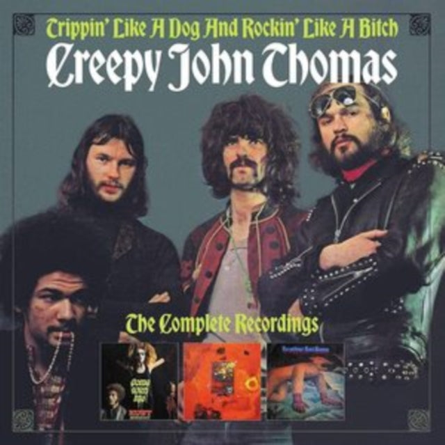 Creepy John Thomas - Trippin' Like A Dog & Rockin' Like A Bitch: The Complete Recordings (3CD Capacity Wallet) (CD)