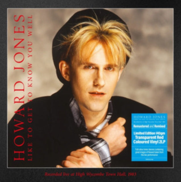 Howard Jones - Like To Get To Know You Well Live At High Wycombe Town Hall, 1983 (2LP/Red Vinyl) (Vinyl) (US Import)