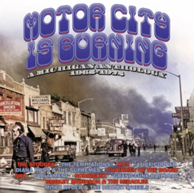 Various Artists - Motor City Is Burning - A Michigan Anthology 1965-197 (3CD) (CD) (US Import)