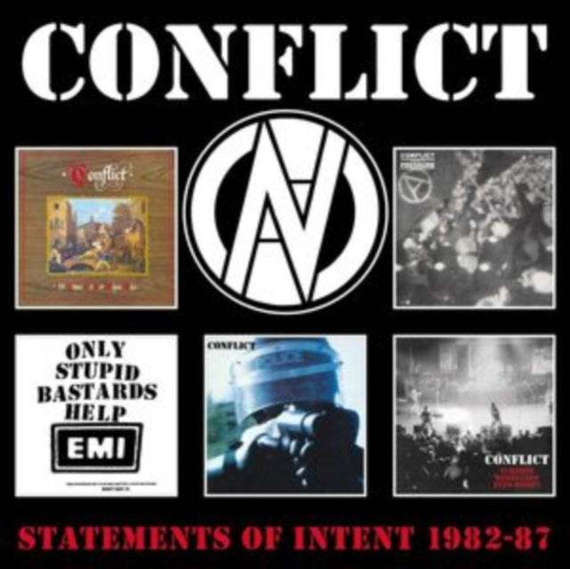 Conflict - Statements Of Intent 1982-87 (5CD Clamshell Box) (CD)