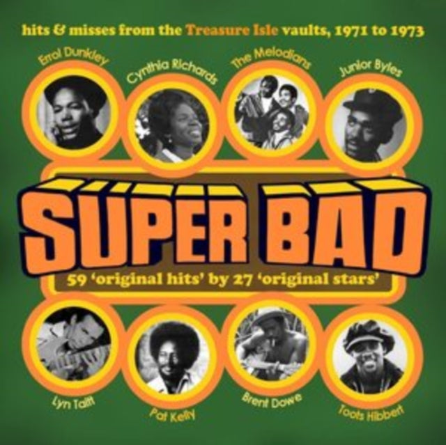Various Artists - Super Bad! Hits & Rarities From The Treasure Isle Vaults 1971-1973 (CD)