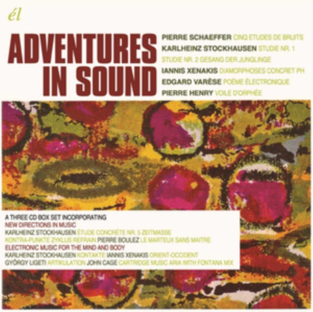 Karlheinz Stockhausen - Adventures In Sound (3CD Box) (CD)