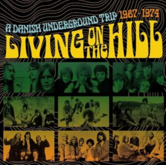 Various Artists - Living On The Hill: A Danish Underground Trip 1967-1974 (3CD/CLAMSHELL Box) (CD)