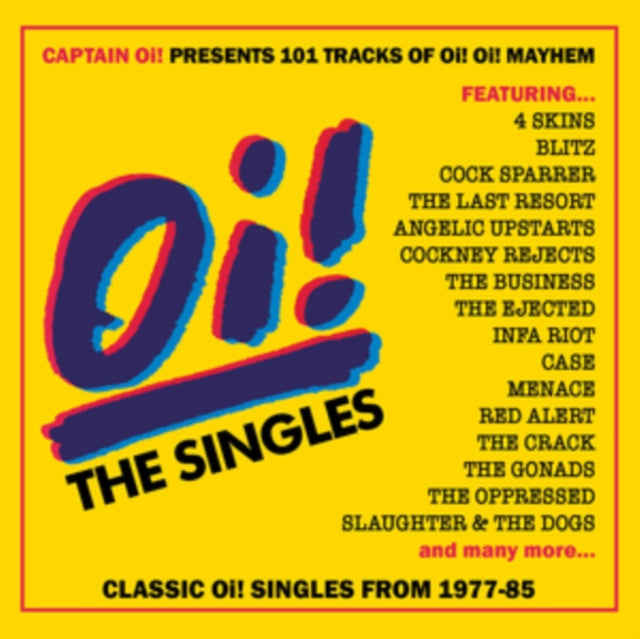 Various Artists - Oi! The Singles (4CD) (CD)