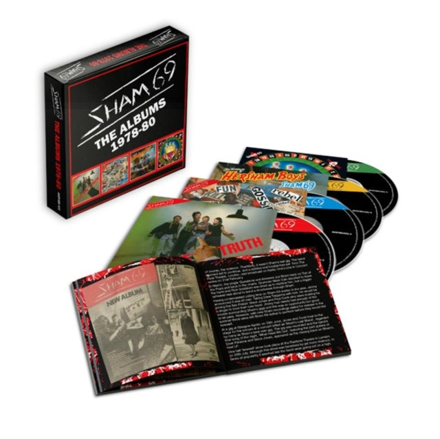 Sham 69 - Albums 1978-80 (4CD) (CD) (US Import)