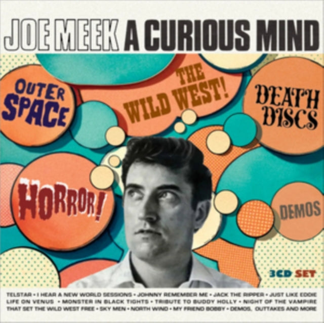 Various Artists - Joe Meek: A Curious Mind Outer Space! Horror! Death Discs! The Wild West! Demos! (3CD) (CD)