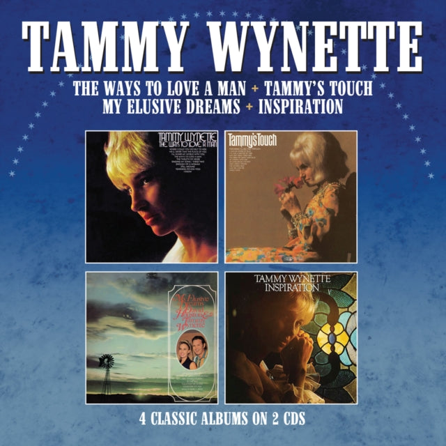 Tammy Wynette - Ways To Love A Man / Tammy's Touch / My Elusive Dreams / Inspirations (CD)