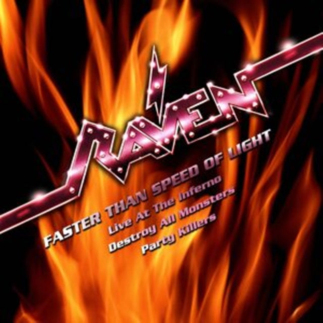 Raven - Faster Than The Speed Of Light - Live At The Inferno, Destroy All Monsters, Party Killers (3CD) (CD)