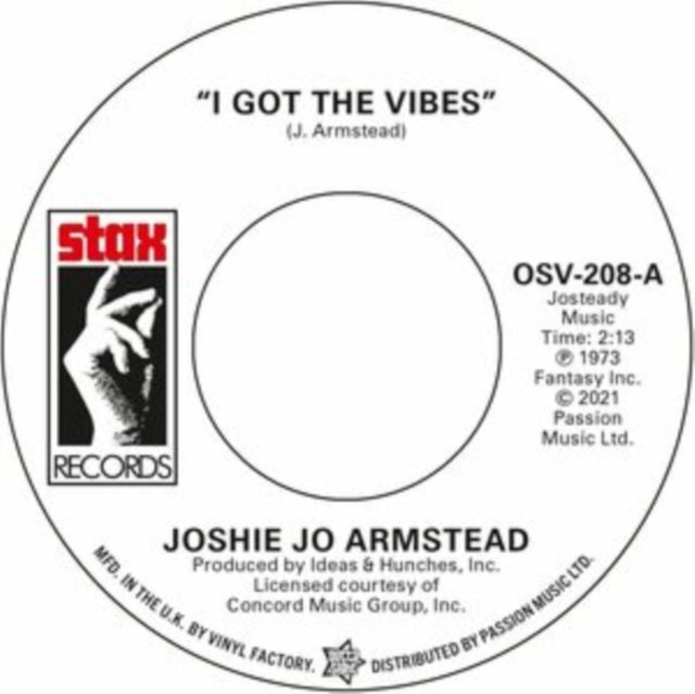 Armstead,Josie Jo; Carla Thomas - I Got The Vibes / I'll Never Stop Loving You (Vinyl Single) (US Import)