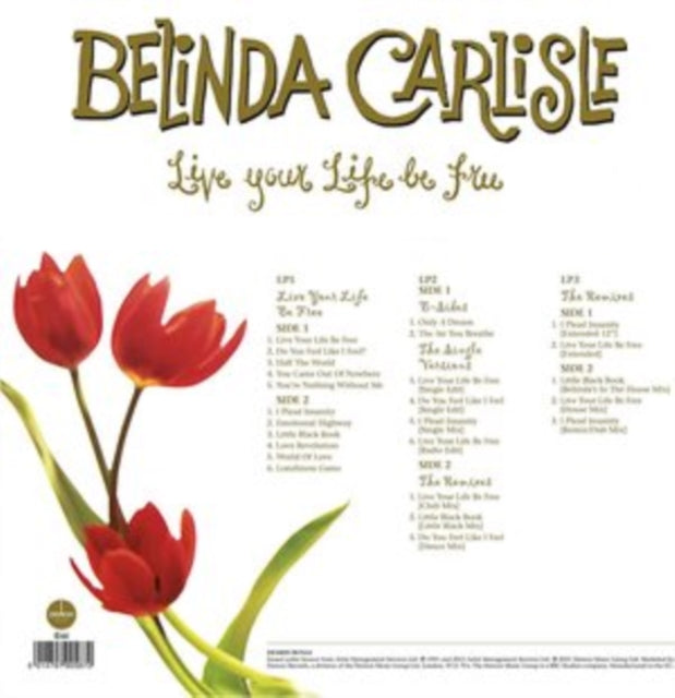 Belinda Carlisle - Live Your Life Be Free (Vinyl) (US Import)