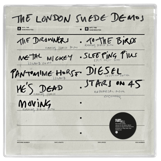 London Suede - Suede Demos (30th Anniversary/140g/Clear Vinyl) (Vinyl) (US Import)