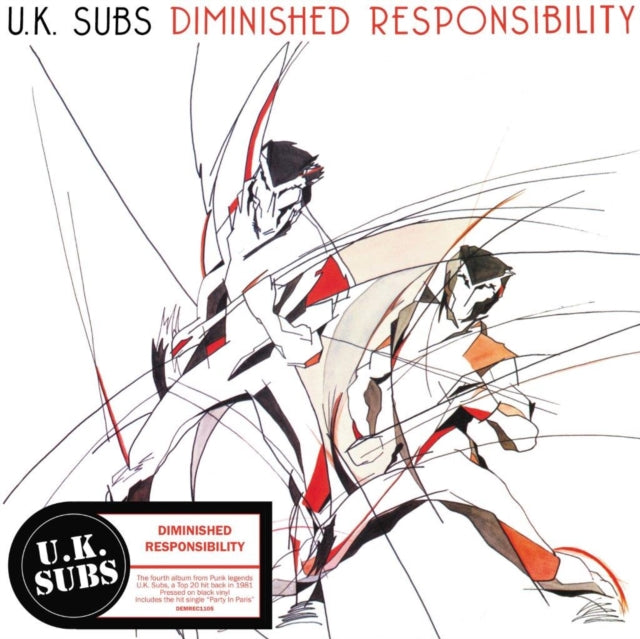 UK Subs - Diminished Responsibility (140g) (Vinyl) (US Import)