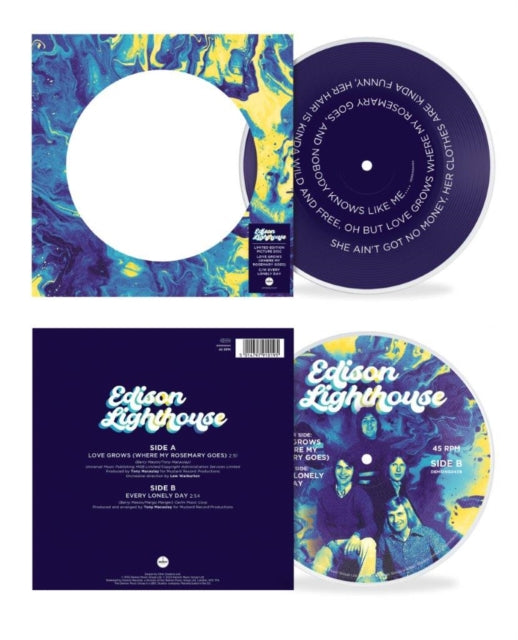 Edison Lighthouse - Love Grows (Where My Rosemary Goes) (Picture Disc) (Vinyl Single) (US Import)