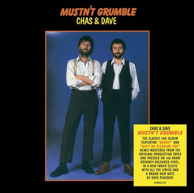 Chas & Dave - Mustn't Grumble (140g/Rockney Coloured Vinyl) (Vinyl) (US Import)