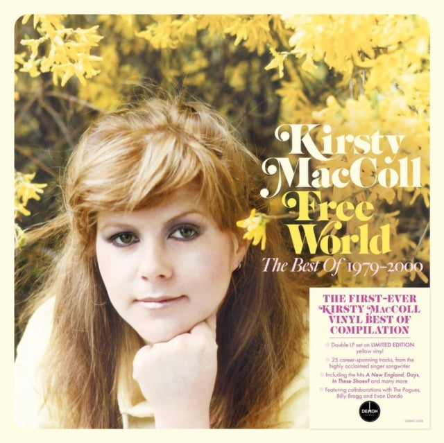Kirsty Maccoll - Free World - The Best Of Kirsty Maccoll 1979-2000 (140g/Yellow Vinyl) (Vinyl) (US Import)