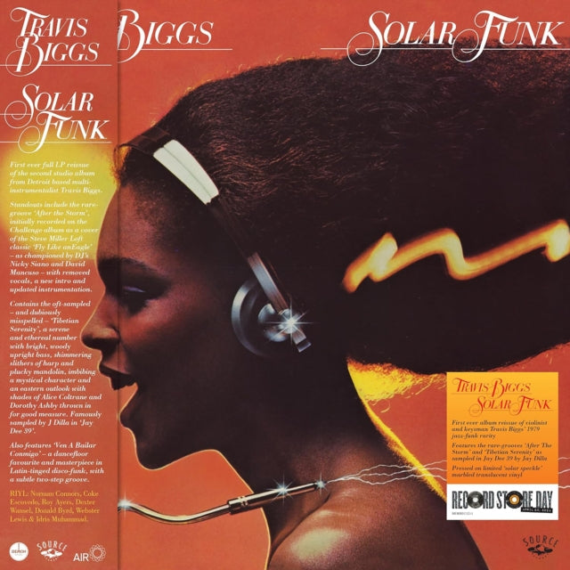 Travis Biggs - Solar Funk (Solar Speckle Vinyl) (RSD) (Vinyl) (US Import)