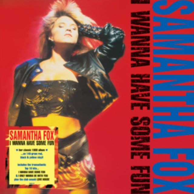 Samantha Fox - I Wanna Have Some Fun (140g/Red/Black & Yellow Vinyl) (Vinyl) (US Import)