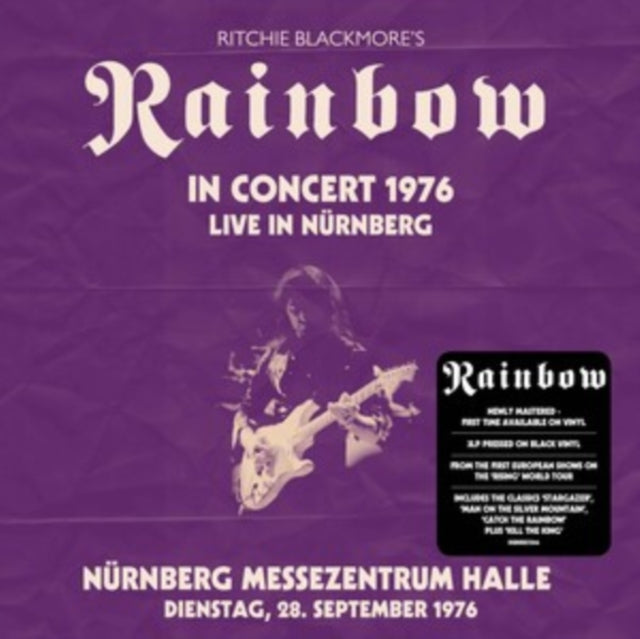 Ritchie's Rainbow Blackmore - Live In Nurnberg 1976 - Nurnberg Messezentrum Halle 28.9.1976 (3LP) (Vinyl) (US Import)