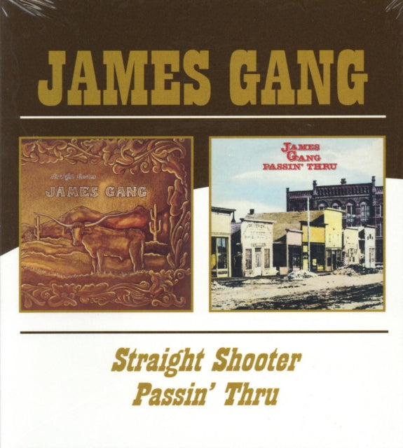 James Gang - Straight Shooter / Passin Thru (Remastered) (CD)