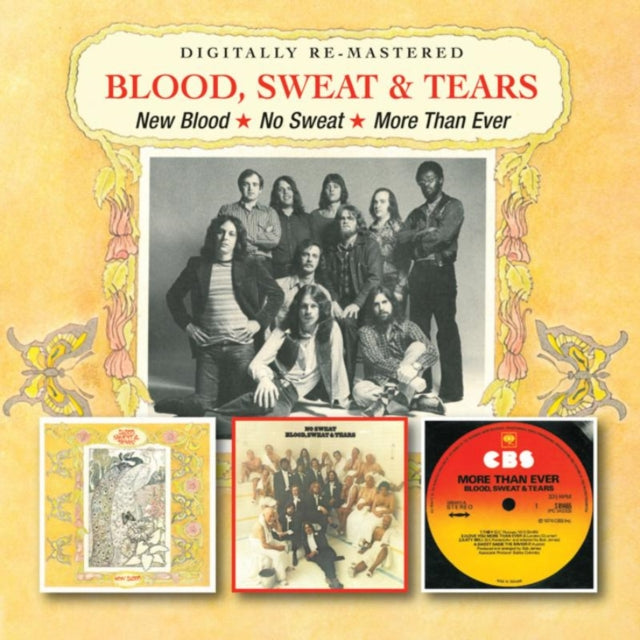 Sweat Blood & Tears - New Blood / No Sweat / More Than Ever (Remastered) (CD)