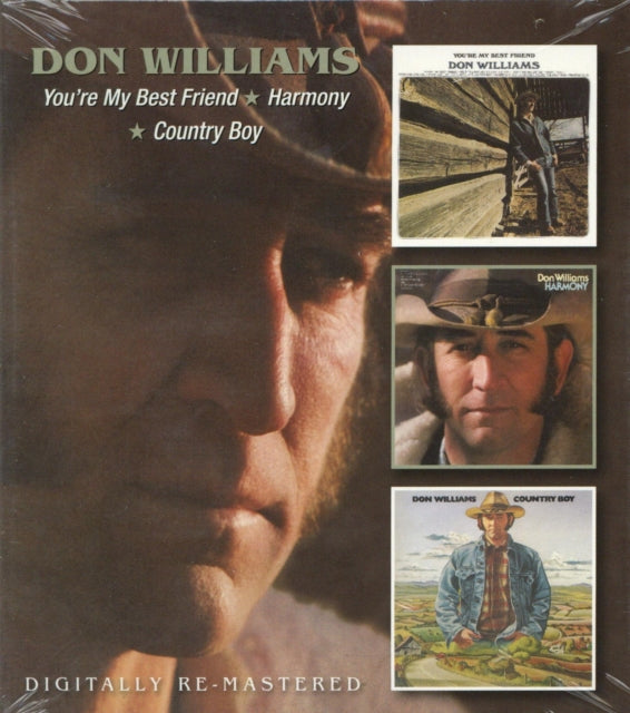 Don Williams - You're My Best Friend / Harmony / Country Boy (Remastered) (CD)