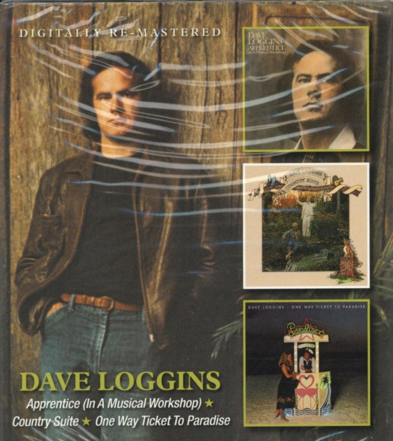 Dave Loggins - Apprentice / Country Suite / One Way Ticket To Paradise (Remastered) (CD)